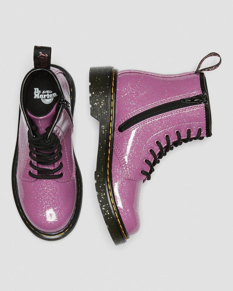 Dr Martens Junior 1460 Glitter Veterlaarzen Kinderen Roze | NL 145BEX